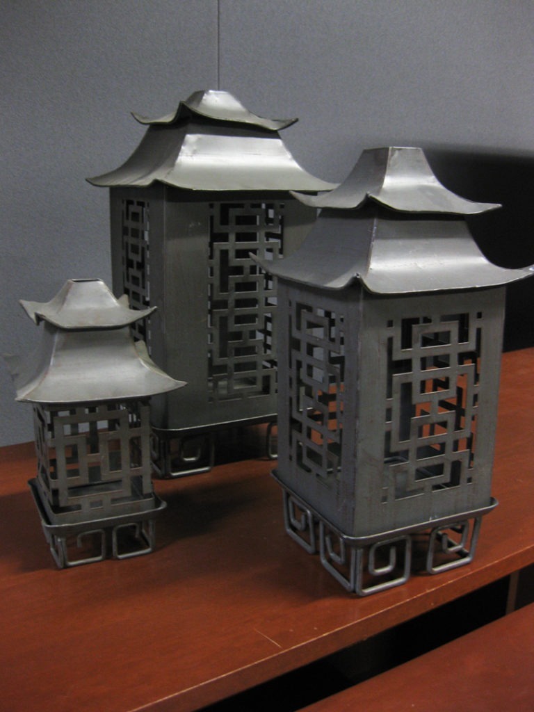 ICA-lantern pagoda set