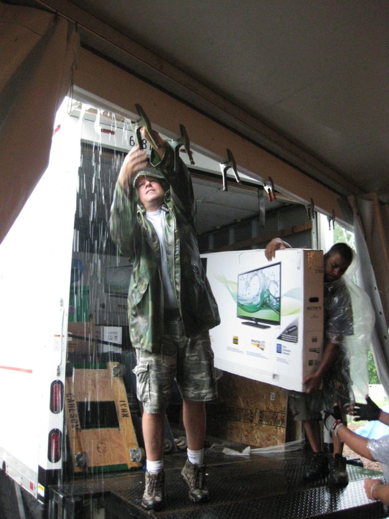 unloading truck in rain 2